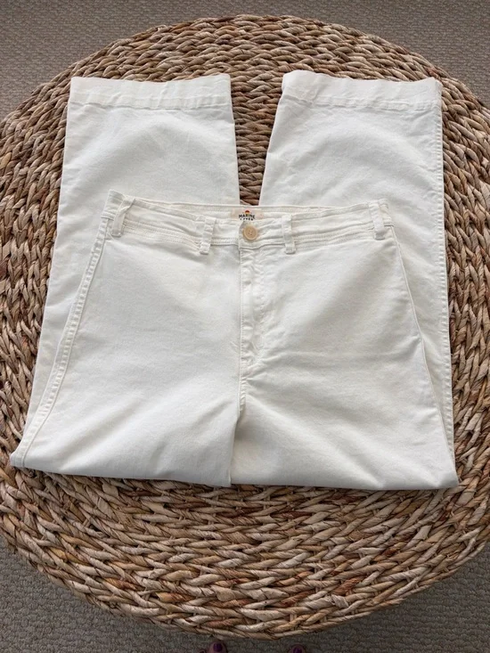 Marine Layer Bridget Slim Wide Leg Crop - Picture 6 of 15